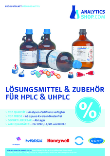 Lösungsmittel & Zubehör